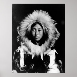Obleka, een Eskimo Woman: 1907 Poster