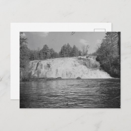 obligatie-Herfsten, Michigan's Opper-schiereiland Briefkaart (Voorkant / Achterkant)