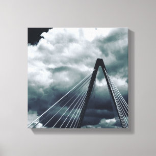 obligatiebrug van christopher canvas afdruk