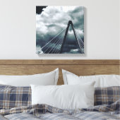 obligatiebrug van christopher canvas afdruk (Insitu (Slaapkamer))