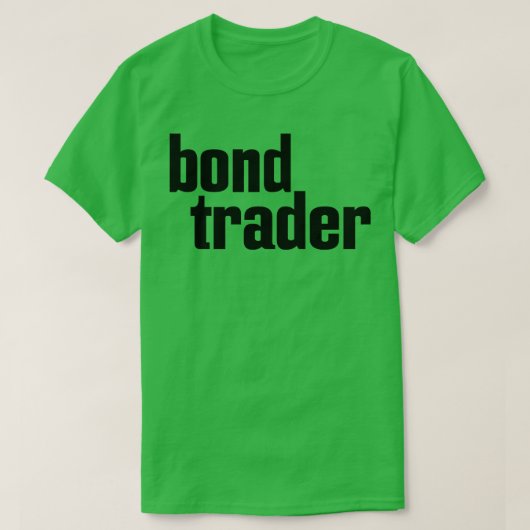obligatiehandelaar t-shirt (Design voorkant)