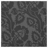 Oblique Floral, Antraciet Stof (Close Up)