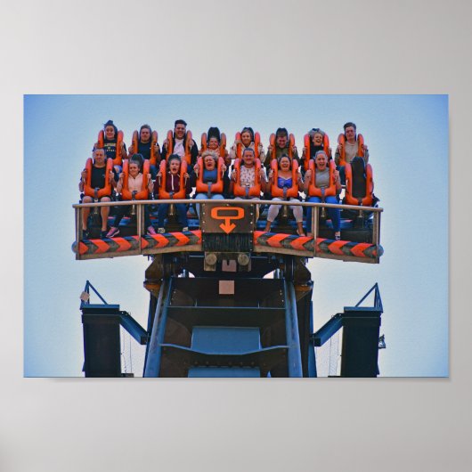 Oblivion Drop | Resort Alton Towers Poster (Voorkant)