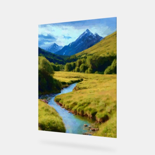 Oblivion, geboren uit Lethe Acryl Bord (Hoek)