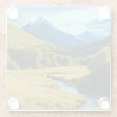 Oblivion, geboren uit Lethe Glazen Onderzetter (Achterkant)