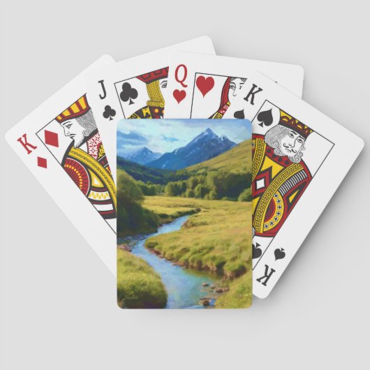 Oblivion, geboren uit Lethe Pokerkaarten (Achterkant)