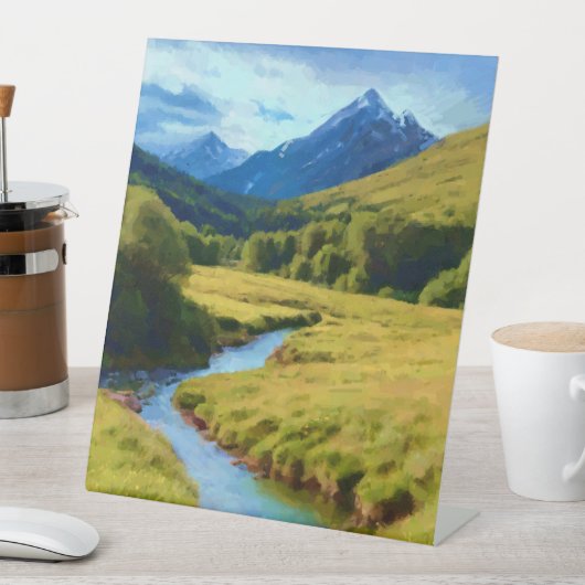 Oblivion, geboren uit Lethe Reclamebord Met Voetstuk (Insitu)