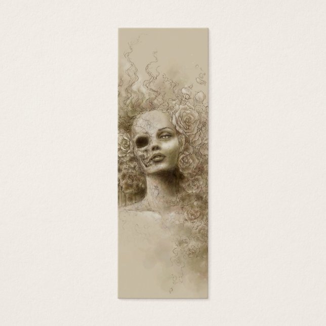 Oblivion Macabre Fantasy Art Bookmark Mini Visitekaartjes (Voorkant)