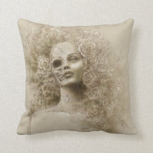 Oblivion Macabre Fantasy Art Pillow Kussen