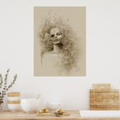 Oblivion Macabre Fantasy Art Poster (Keuken)