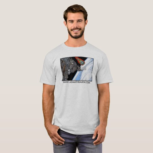 Oblivious Astronaut T-shirt (Voorkant volledig)