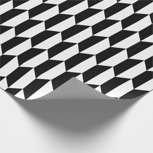 Oblong Leaves Cadeaupapier (Hoek)