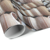 Oblong Summer Seashells, Summer Season Cadeaupapier (Rol Hoek)