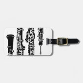Oboe Bagagelabel (Voorkant horizontaal)