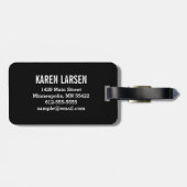 Oboe Bagagelabel (Achterkant horizontaal)