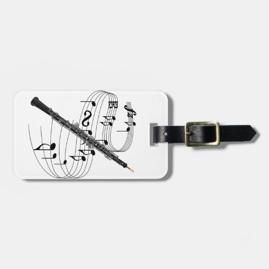 Oboe Bagagelabel (Voorkant horizontaal)