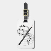 Oboe Bagagelabel (Voorkant verticaal)