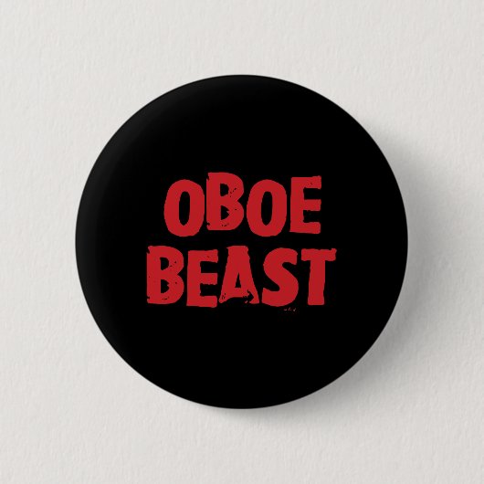 Oboe Beast Button (Voorkant)