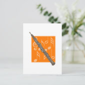 Oboe Briefkaart (Staand voorkant)