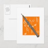 Oboe Briefkaart (Voorkant / Achterkant)