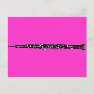 Oboe Briefkaart