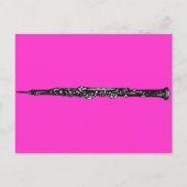 Oboe Briefkaart (Voorkant)