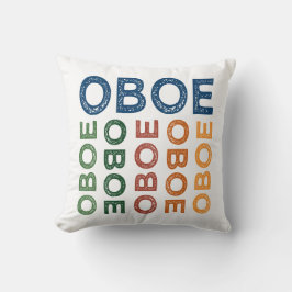 Oboe Colorful Kussen