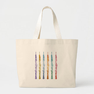 Oboe Crayons Grote Tote Bag