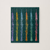 Oboe Crayons Legpuzzel (Verticaal)