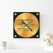 Oboe ~ Datablad Music ~ Gold Record ~ Vierkante Klok (Huis)