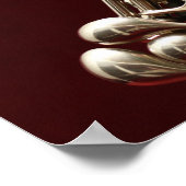 Oboe - double reed woodwind musical instrument poster (Hoek)