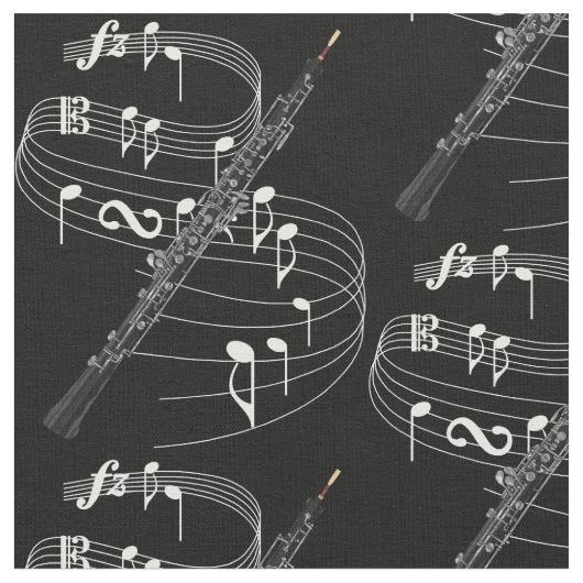 Oboe Fabric — Donker Stof (Close Up)