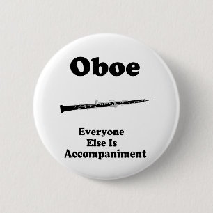 Oboe Gift Ronde Button 5,7 Cm