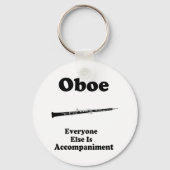 Oboe Gift Sleutelhanger (Voorkant)