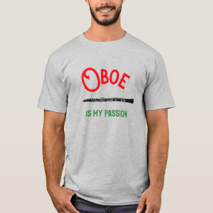 Oboe is mijn passie Citaat Oboist Player T-shirt
