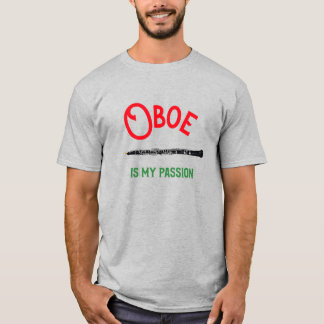 Oboe is mijn passie Citaat Oboist Player T-shirt