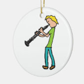 Oboe Keramisch Ornament (Links)