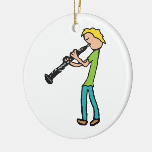 Oboe Keramisch Ornament (Links)