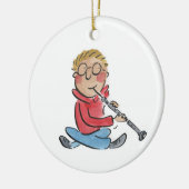 Oboe Keramisch Ornament (Links)