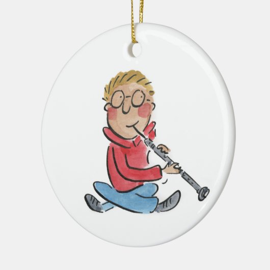 Oboe Keramisch Ornament (Links)