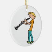 Oboe Keramisch Ornament (Rechts)