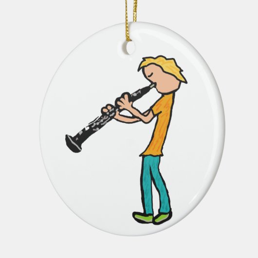 Oboe Keramisch Ornament (Links)