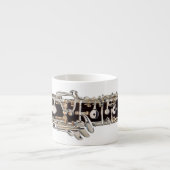 Oboe Keys Espresso Kop (Voorkant)