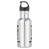 Oboe King of Instruments Waterfles (Achterkant)