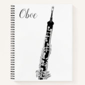 Oboe-laptop Notitieboek (Voorkant)