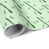 Oboe Music Instrument Cadeaupapier (Rol Hoek)