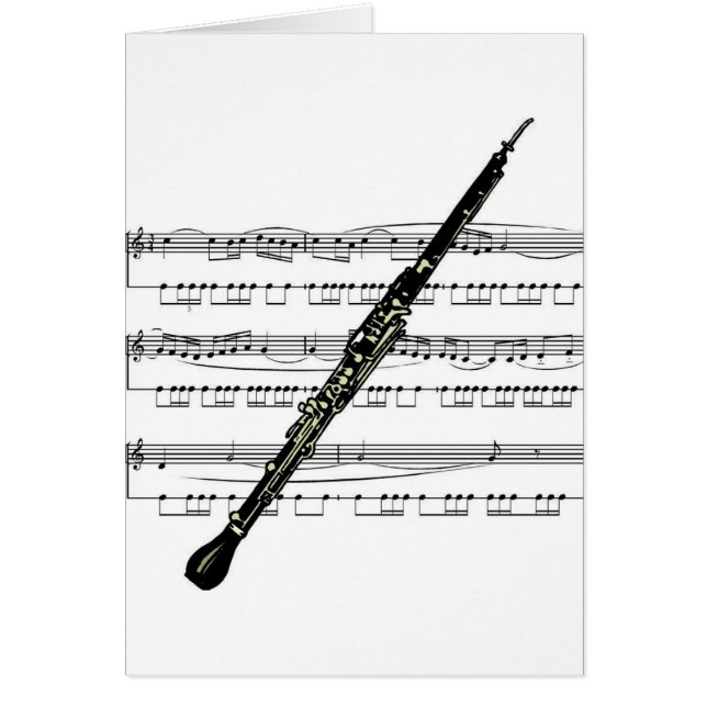 Oboe musical 01 B (Voorkant)