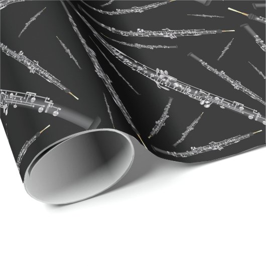 Oboe Musician Music Teacher Cadeaupapier (Rol Hoek)