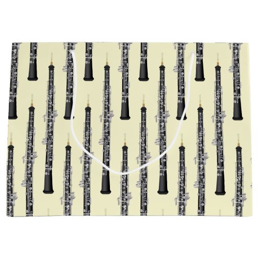 Oboe Musician Music Teacher Groot Cadeauzakje (Voorkant)