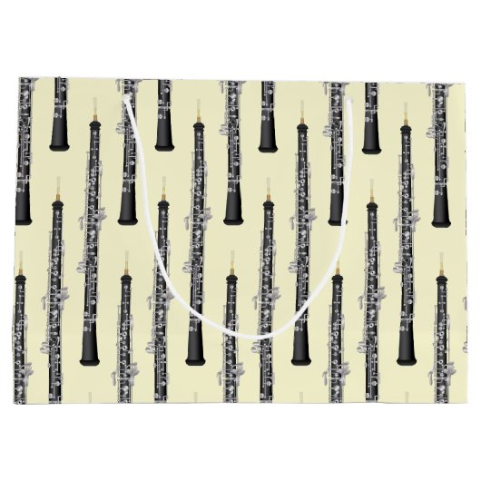 Oboe Musician Music Teacher Groot Cadeauzakje (Achterkant)